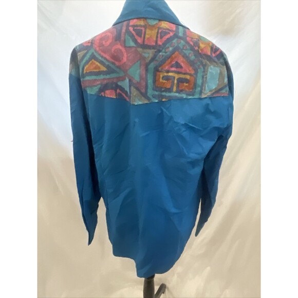 Men’s Custom western long sleeve button down shirt Large New Cowboy Rodeo - Picture 7 of 11